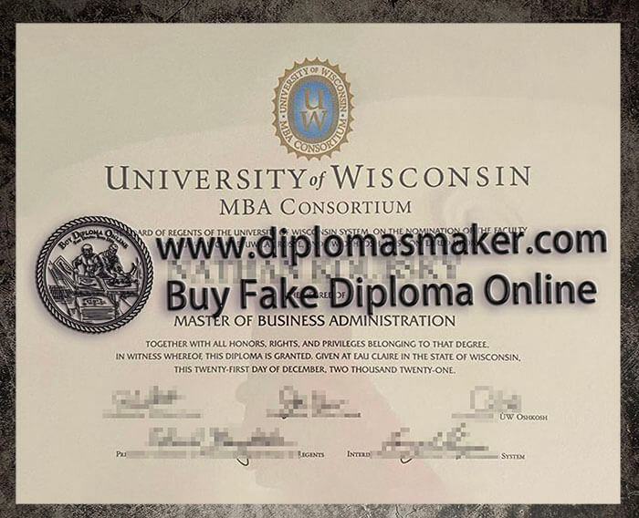 purchase realistic University of Wisconsin diploma
