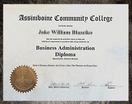 purchase realistic Assiniboine Community College degree