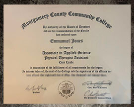 purchase realistic Montgomery County Community College degree
