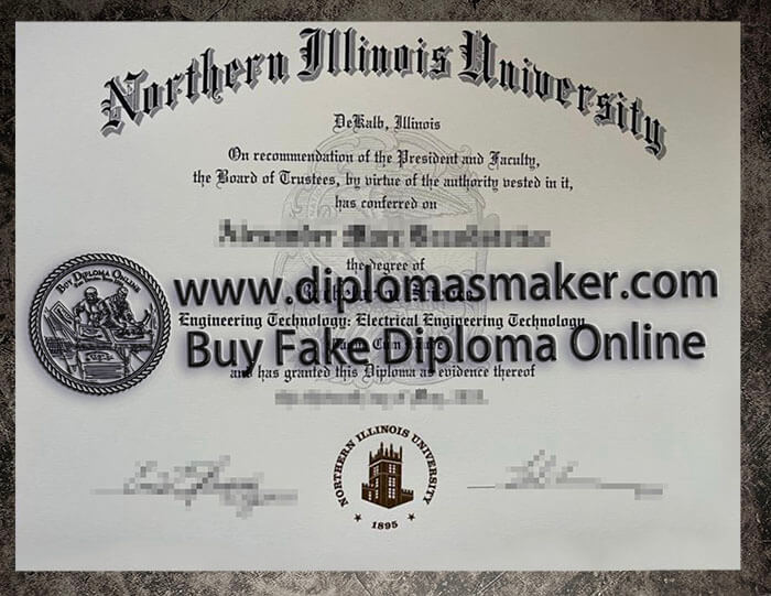 purchase realistic Northern Illinois University diploma