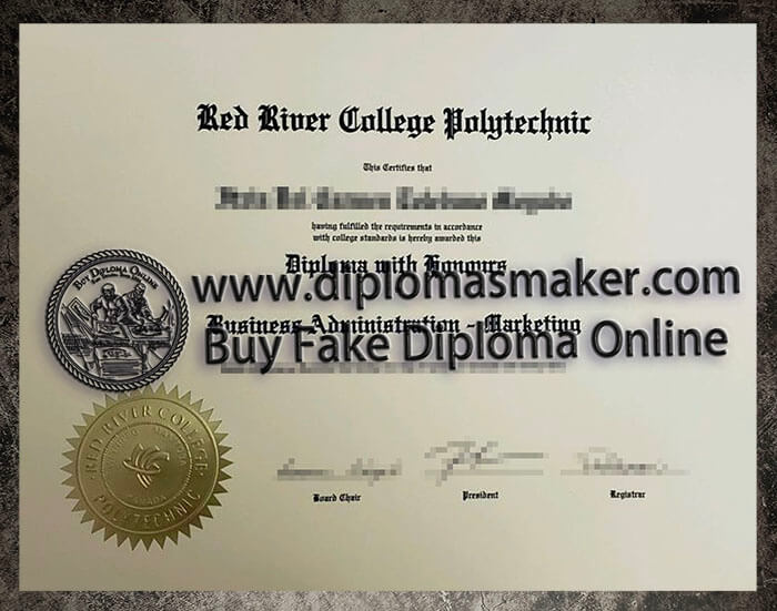 purchase realistic Red River College Polytechnic diploma