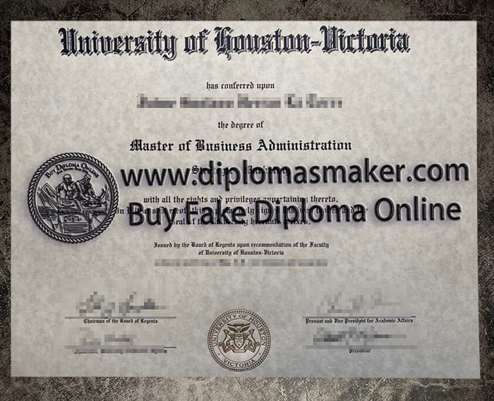 purchase realistic University of Houston-Victoria diploma