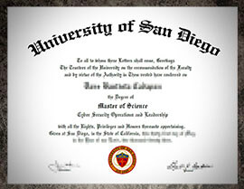 purchase realistic University of San Diego degree