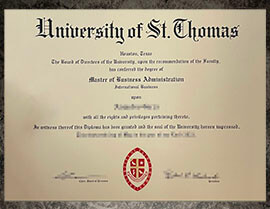 purchase realistic University of St Chomas degree